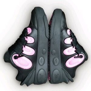 PUMA La Francé Untouchable Lace Up  Youth Girls Black Sneakers Casual Shoes 3108